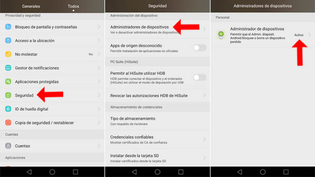 Como eliminar datos de forma remota en Android - Gsmovil